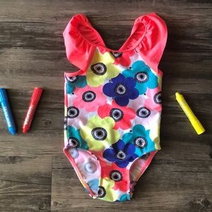Cat & Jack Colorful Swimsuit size 18M